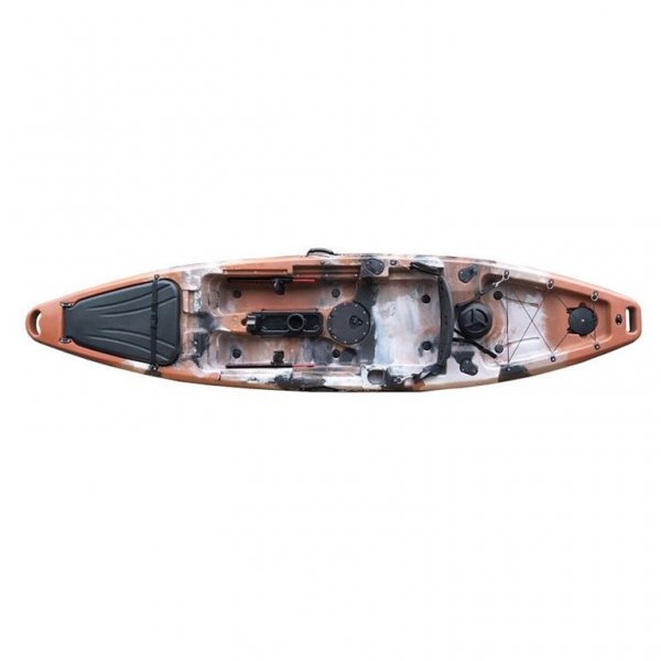 Professional Fishing Kayak - Επαγγελματικό Kαγιάκ Ψαρέματος GOBO Dofine - Παραλλαγή Καφέ - NJG-0100-0302
