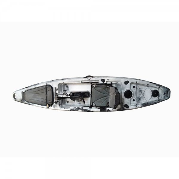 Professional Fishing Kayak - Επαγγελματικό Kαγιάκ Ψαρέματος Ποδηλατικό GOBO Dofine - Παραλλαγή Λευκό - NJG-0100-0303
