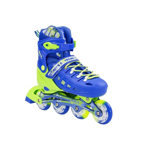 Αυξομειούμενα Πατίνια Roller NA 1005A INLINE SKATES NILS EXTREME ΜΠΛΕ-SMALL (31-34) - σε 12 άτοκες δόσεις