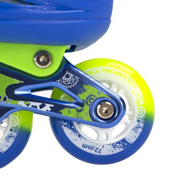 Αυξομειούμενα Πατίνια Roller NA 1005A INLINE SKATES NILS EXTREME ΜΠΛΕ-SMALL (31-34) - σε 12 άτοκες δόσεις