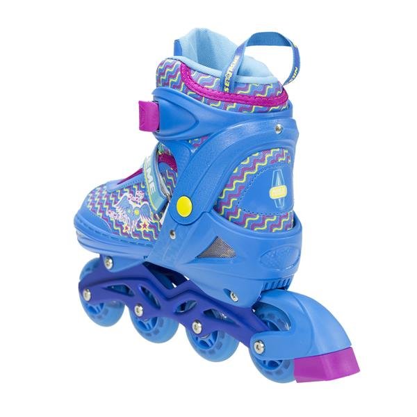 Αυξομειούμενα Πατίνια Roller NJ4613 A INLINE NILS EXTREME Μπλε με LED φωτάκια- LARGE(38-41) - σε 12 άτοκες δόσεις