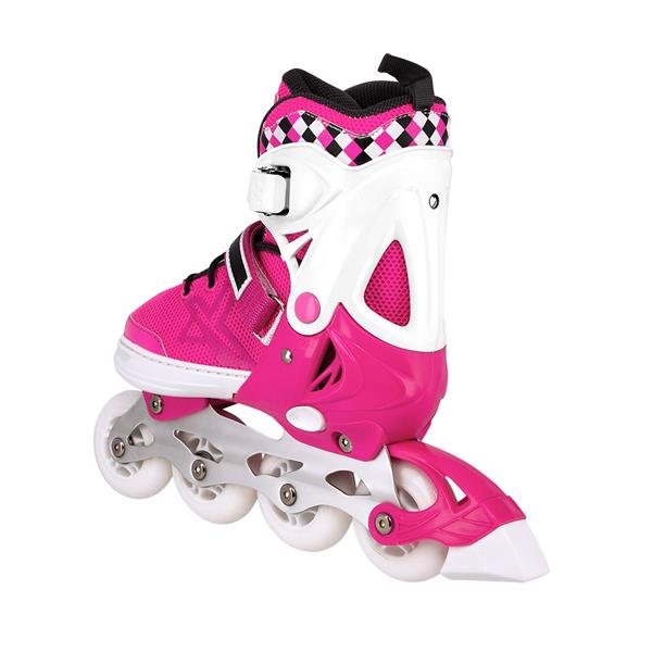 Αυξομειούμενα Πατίνια Roller NA 13911 A INLINE SKATES NILS EXTREME ΡΟΖ-LARGE(39-42) - σε 12 άτοκες δόσεις