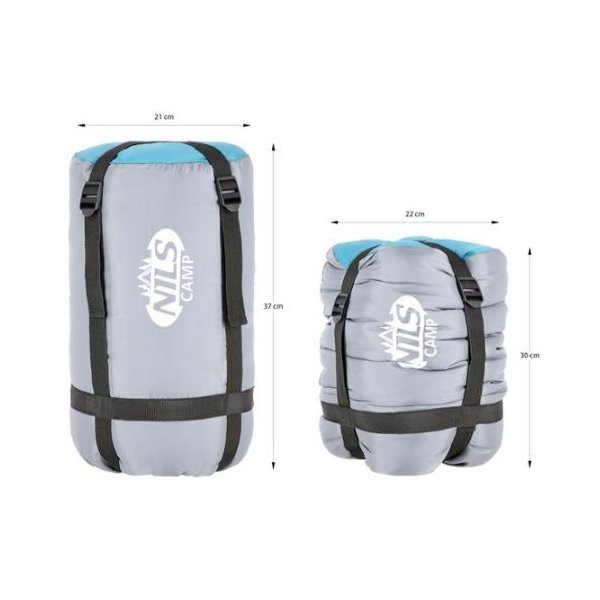 Υπνόσακος Nils Camp NC2008 GREY-GREEN SIZE M - σε 12 άτοκες δόσεις