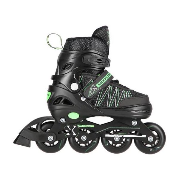 Αυξομειούμενα Roller NH11912 A 2σε1 Μαύρο/Πράσινο Medium(35-38) IN-LINE SKATES/HOCKEY ICE SKATES - σε 12 άτοκες δόσεις