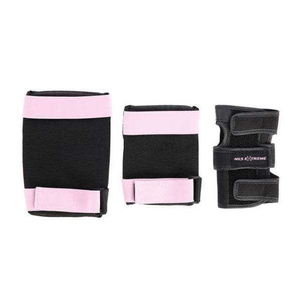 Προστατευτικά SET NILS EXREME H709 SIZE Small Μαύρο/Μωβ - σε 12 άτοκες δόσεις