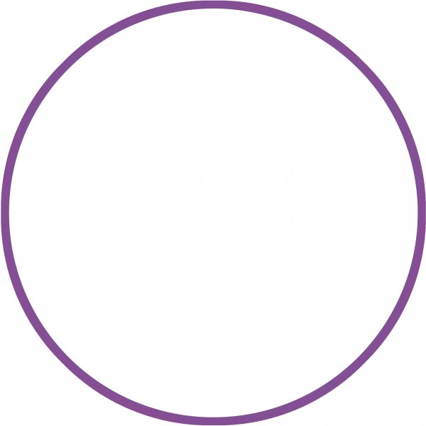 Χούλα-Χουπ 80cm - Φ19mm - 330gr, Μωβ - 98819 - σε 12 άτοκες δόσεις