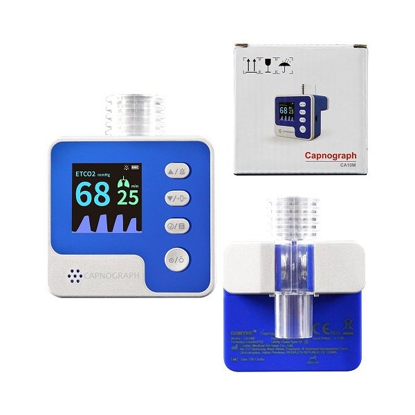 Φορητός Καπνογράφος Contec CA10M LCD & Alarms - Σε 12 άτοκες δόσεις