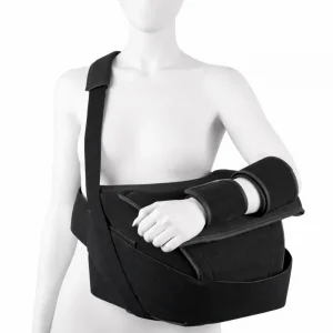 Medical Brace TC/S 220 Ρυθμιζόμενος Νάρθηκας Απαγωγικής Ακινητοποίησης Βραχίονα σε Μαύρο Χρώμα
