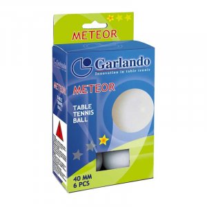 6 Μπαλάκια Ping Pong METEOR 1star Garlando 05-432-008