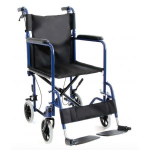 Αναπηρικό αμαξίδιο με φρένα συνοδού - 09-2-036 - Σε 12 άτοκες δόσεις