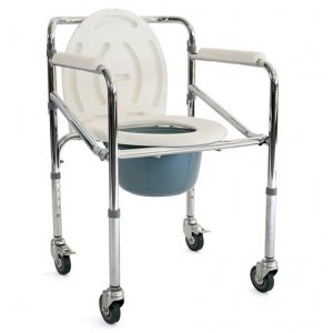 Καρέκλα WC τροχήλατη - 09-2-115 - Σε 12 άτοκες δόσεις