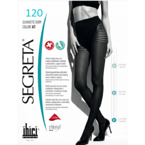 Καλσόν Ελαφριάς Συμπίεσης Segreta Derm Silhouette 120Den Ibici