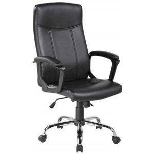 Καρέκλα Γραφείου Μαύρη - 62,5x63x110/120cm - 66-23621