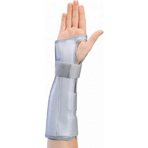 Δερμάτινος Νάρθηκας Καρπού Με Μπανέλλες “Deluxe Wrist Universal” - 8705-6