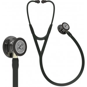 Στηθοσκόπιο 3M™ Littmann® Cardiology IV™ 6204 Black & High Polish Smoke Finish Champagne Stem