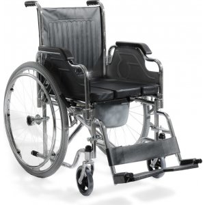 Αναπηρικό Αμαξίδιο Πτυσσόμενο Με Δοχείο WC - AC-43 - Σε 12 άτοκες δόσεις