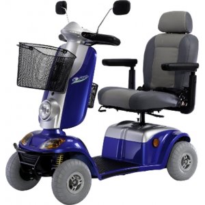Ηλεκτροκίνητο Αμαξίδιο - Scooter Kymco Midi XL - Μπλε - Σε 12 άτοκες δόσεις