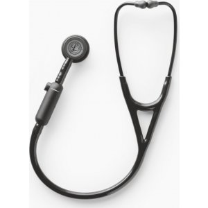 3M Littmann® CORE Digital Stethoscope 8490 Black Chestpiece, Tube, Stem & Headset