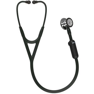 3M Littmann® CORE Digital Stethoscope 8869 Mirror Chestpiece, Black Tube, Stem & Headset