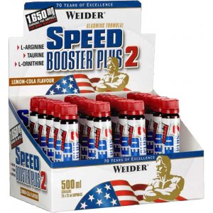 Weider Speed Booster Plus II Ampoules  Cola/Λεμόνι  20ampoules