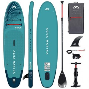 Aqua Marina Vapor 10’4” Φουσκωτή Σανίδα SUP με Μήκος 3.15m Πράσινη