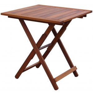 Τραπέζι Τετράγωνο Πτυσσόμενο - L75xW75xH70cm