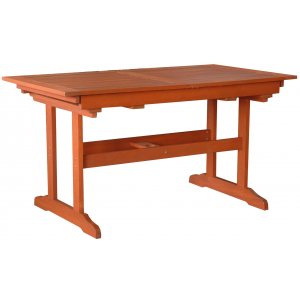 Τραπέζι Ορθογώνιο με Προσθήκη και Ρυθμιστή Ύψους στα Πόδια - L140/186xW78xH73cm
