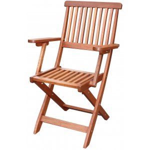 Καρέκλα Πτυσσόμενη με Μπράτσα - W38xD38xH88cm