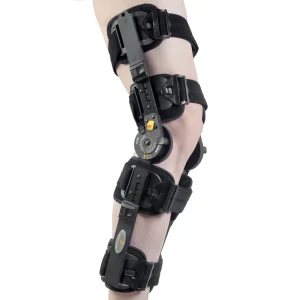 Medical Brace MB.9020 Νάρθηκας Μηροκνημικός σε Μαύρο Χρώμα