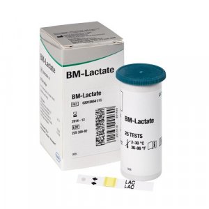Ταινίες Μέτρησης Γαλακτικού Οξέως συσκευής Accutrend Plus Roche Accutrend BM-Lactate 25τμχ