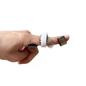 Medical Brace Νάρθηκας Δακτύλου σε Μαύρο Χρώμα MB.3150