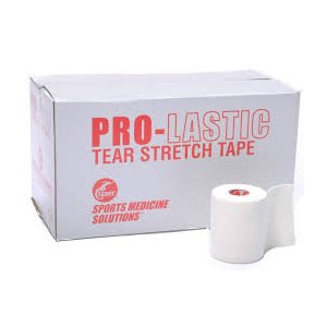 Πακέτο 16 Τεμαχίων Pro-Lastic Tear Stretch Tape Ελαστικός Αυτοσυγκρατούμενος Επίδεσμος 7.5cm x 6.85m - Λευκό