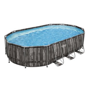 5611R POWER STEEL OVAL POOL 610X366X122CM - Σε 12 Άτοκες Δόσεις