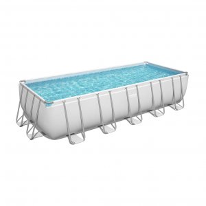 5612B POWER STEEL RECT. FRAME POOL 640X274X132CM - Σε 12 Άτοκες Δόσεις