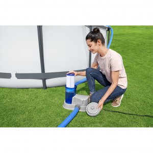 58675 FLOWCLEAR 1500GAL/5678L TRANSPARENT FILTER PUMP - Σε 12 Άτοκες Δόσεις