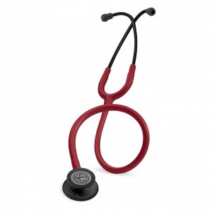 Στηθοσκόπιο 3M™ Littmann® Classic III™ Black Finish, Burgundy 5868