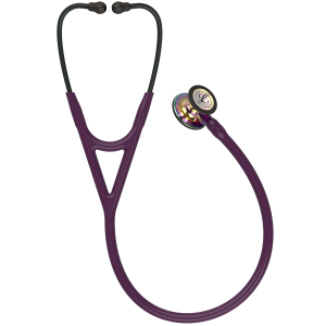 Στηθοσκόπιο 3M™ Littmann® Cardiology IV™ High Polish Rainbow & Plum - Violet Stem 6239