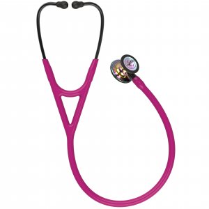 Στηθοσκόπιο 3M™ Littmann® Cardiology IV™ High Polish Rainbow & Raspberry - Smoke Stem 6241 - σε 12 άτοκες δόσεις