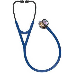 Στηθοσκόπιο 3M™ Littmann® Cardiology IV™ High Polish Rainbow & Navy Blue - Black Stem 6242