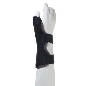Medical Brace MB.2205 Rhizomed Νάρθηκας Καρπού με Αντίχειρα σε Μαύρο Χρώμα