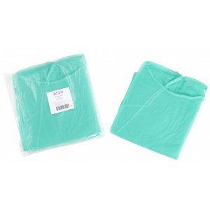 Εξεταστική μπλούζα πράσινη non woven (10 τμχ) - 121.002.IS