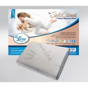 Μαξιλάρι Ύπνου SoftCloud Deluxe Anatomic Pillow (65x40+7) - Σε 12 άτοκες δόσεις