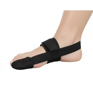 Medical Brace MB.Big Toe Νάρθηκας για Κότσι Αριστερής Πλευράς σε Μαύρο Χρώμα