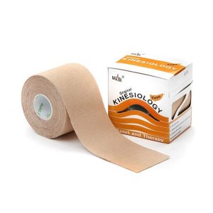 Kinesio Tape - Αυθεντικός Κορεάτικος Επίδεσμος Κινησιοθεραπείας 5cm x 5m - Μπεζ