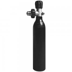 BTS 0,35 LUXFER AL Cylinder with Male DIN Valve and pressure relieve function - Σε 12 Άτοκες Δόσεις