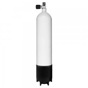 BTS Single Steel Cylinder 8 litre, 300 bar, Mono Valve - Σε 12 Άτοκες Δόσεις