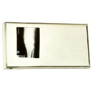 Διαφανοσκόπιο με 2 Panel Επίτοιχο με Inox Πλαίσιο - TSS-3620