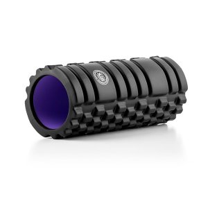 Κύλινδρος Ασκήσεων Ημίσκληρος Foam Roller BTK - Μαύρος 32.5x13.5x2cm