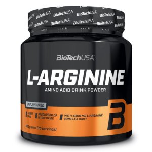 L-Arginine Powder 300gr (BIOTECH USA) - Σε 12 άτοκες δόσεις