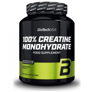 100% Creatine Monohydrate 1000gr (BIOTECH USA) - Σε 12 άτοκες δόσεις